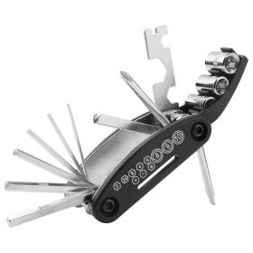 Multifunctional folding wrench