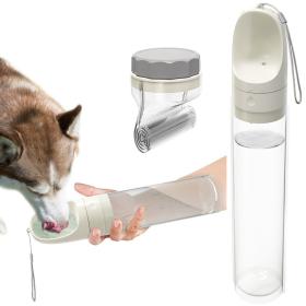 Outdoor folding dog water cup